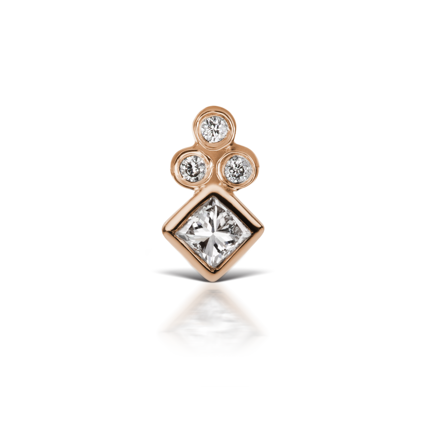 Princess Three Diamond Trinity Frontal