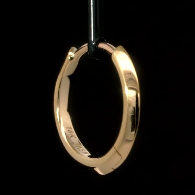 Vertex Hoop Earring