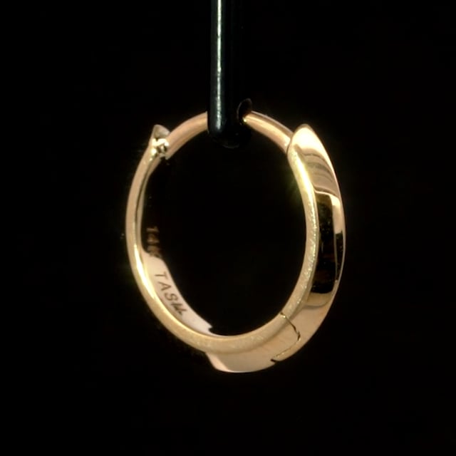 Vertex Hoop Earring