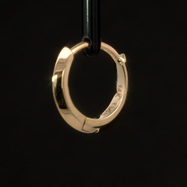 Vertex Hoop Earring
