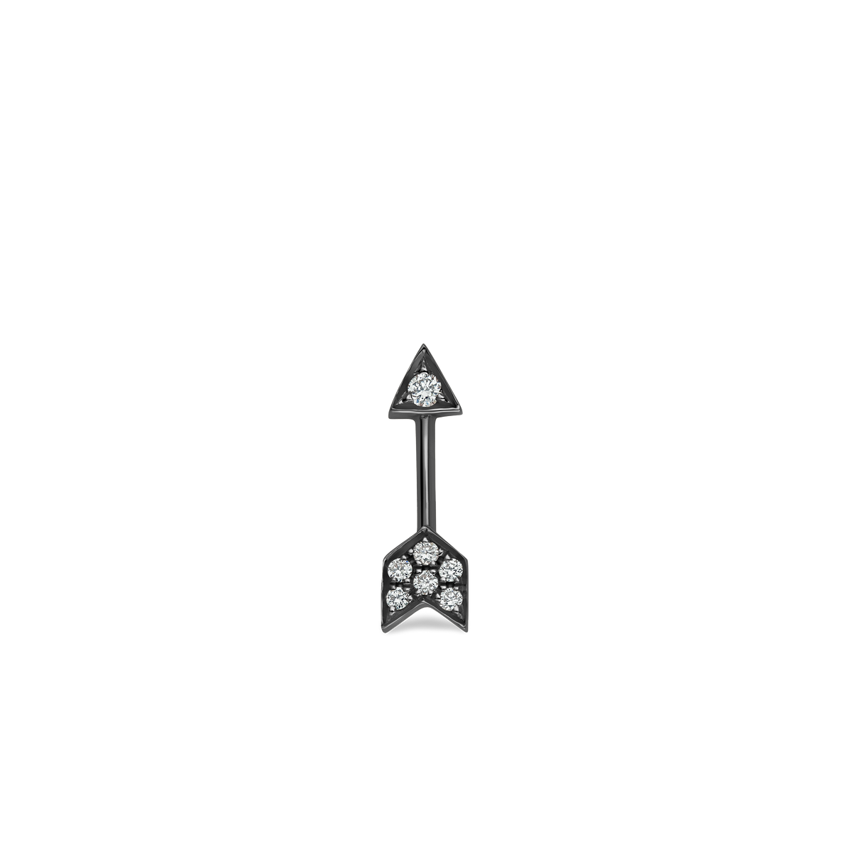 Diamond Arrow Stud Earring