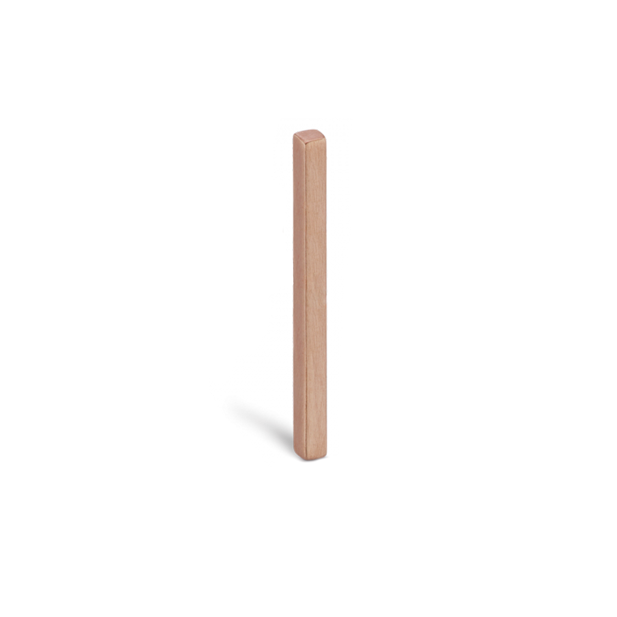 Matte Square Bar Stud Earring