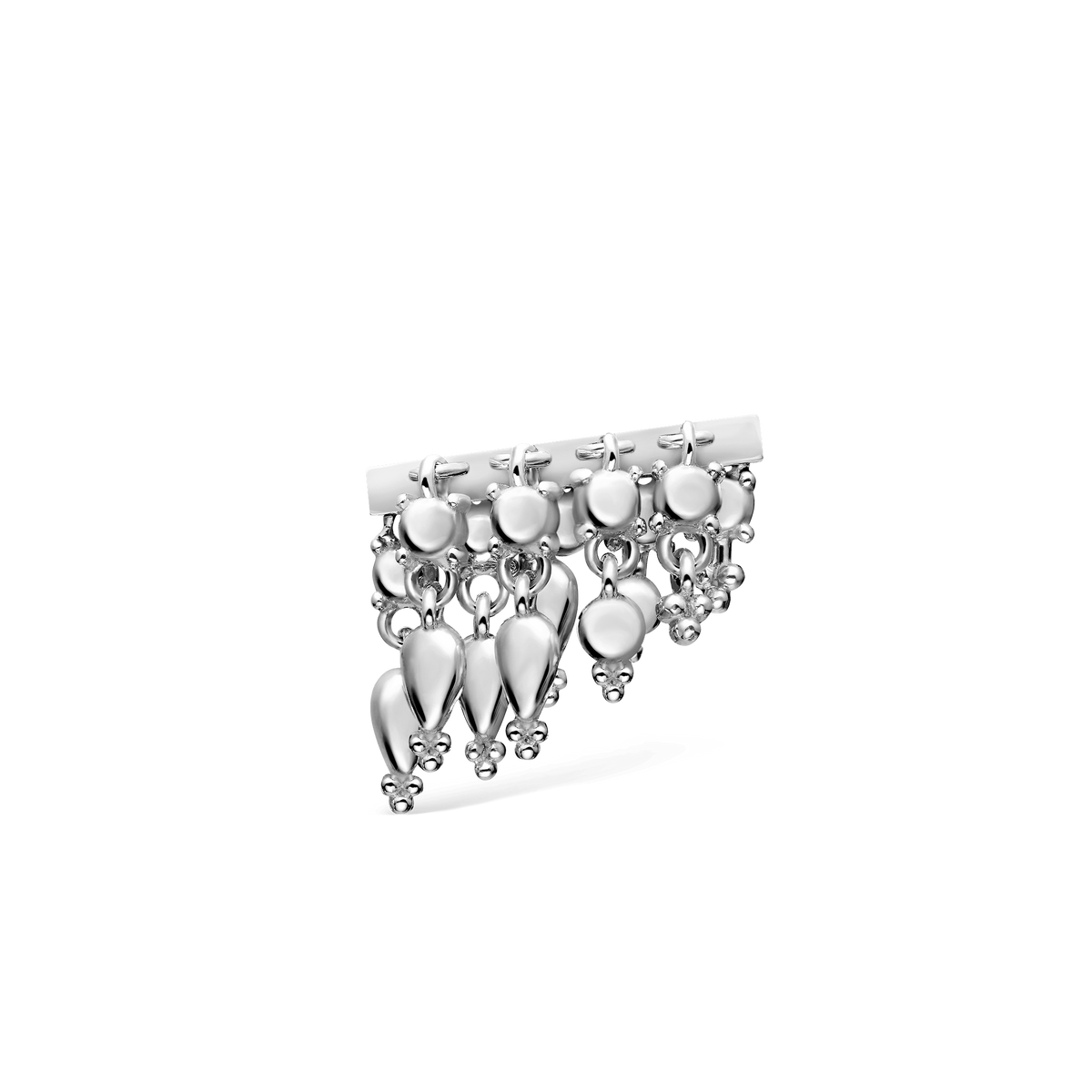 Tassel Bar Stud Earring