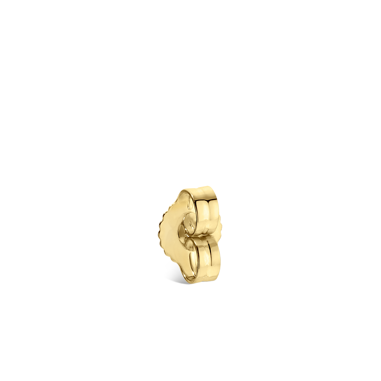 14k Gold Traditional Stud Earring Back