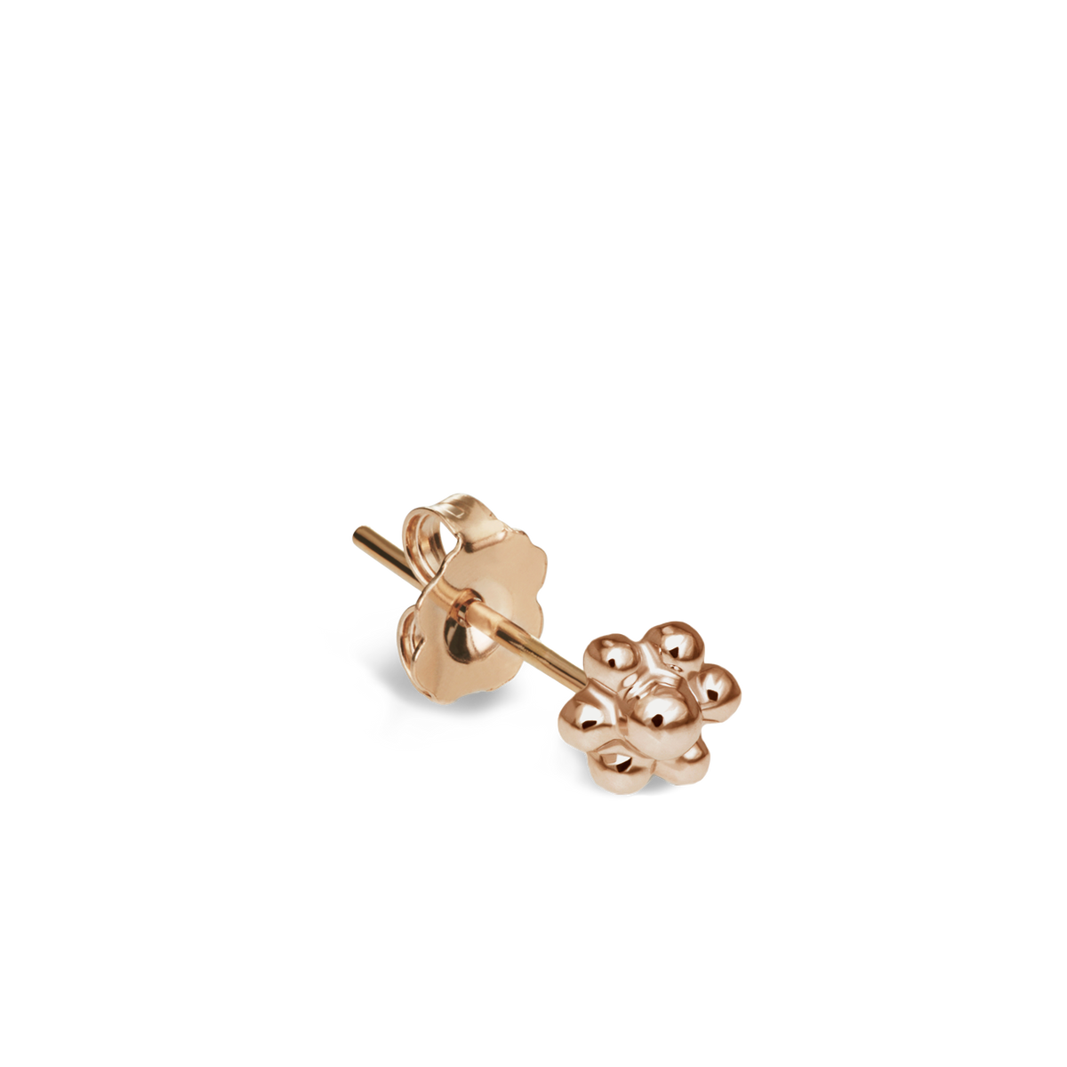Ball Flower Stud Earring
