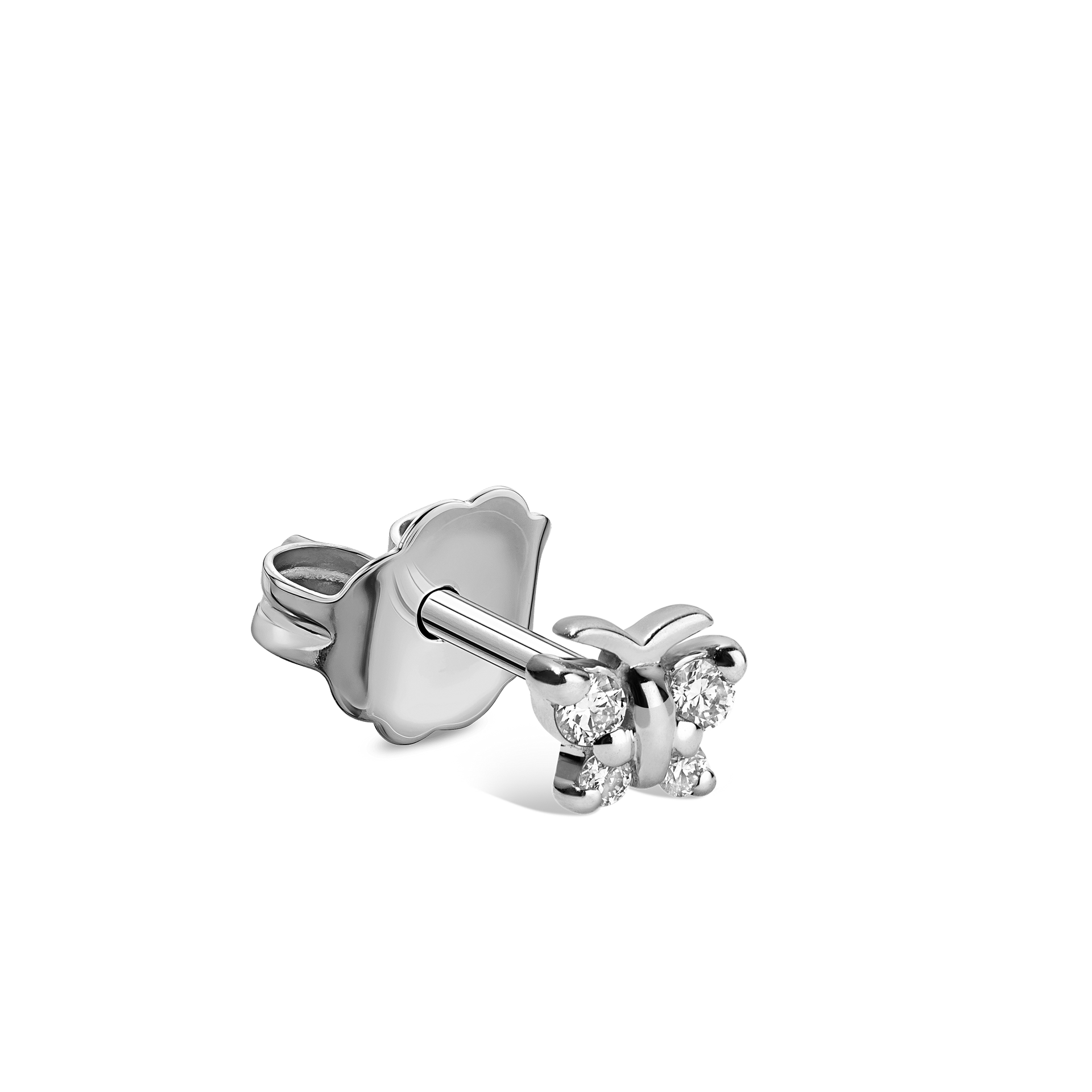 Maria Tash ダイヤモンド バタフライ ピアス Diamond Butterfly Stud Earring – MARIA TASH
