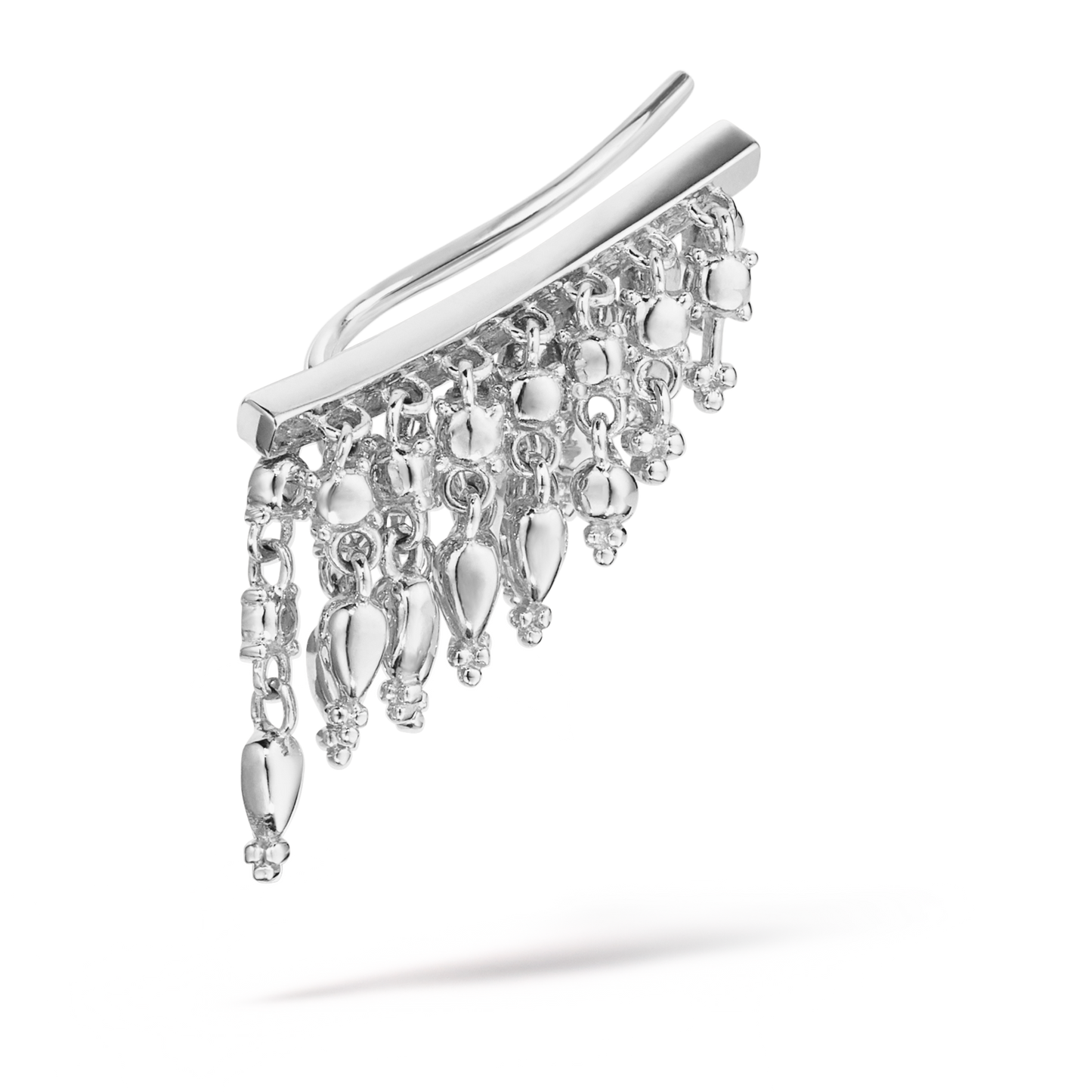 18mm Curved Tassel Bar Ear Climber