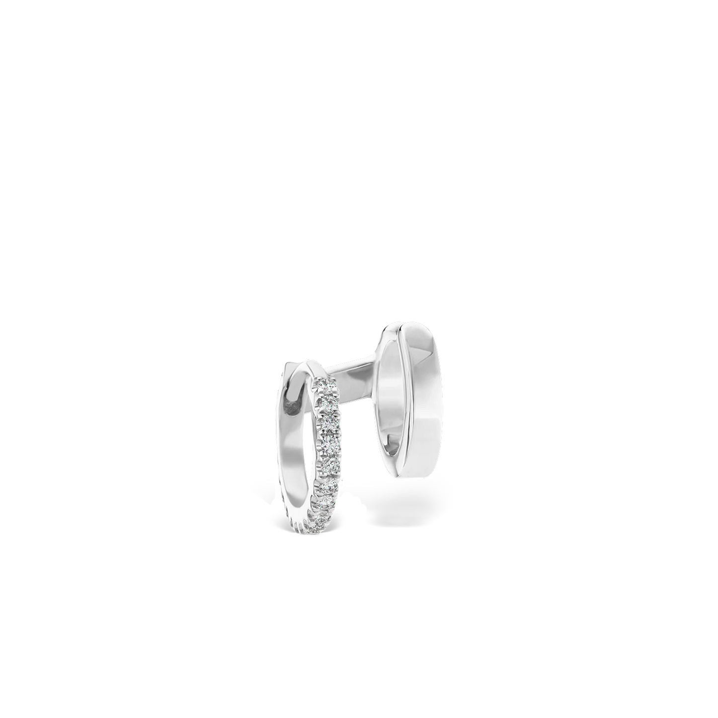 6.5mm Diamond Eternity Ring and 5mm Cuff