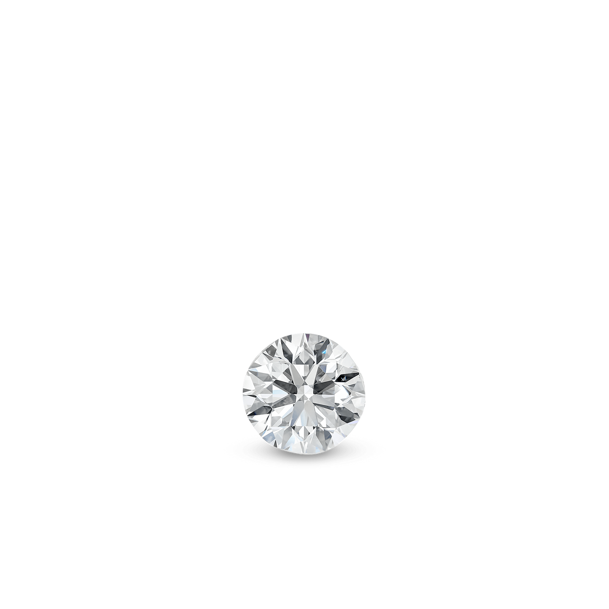 Invisible Set Diamond Stud Earring