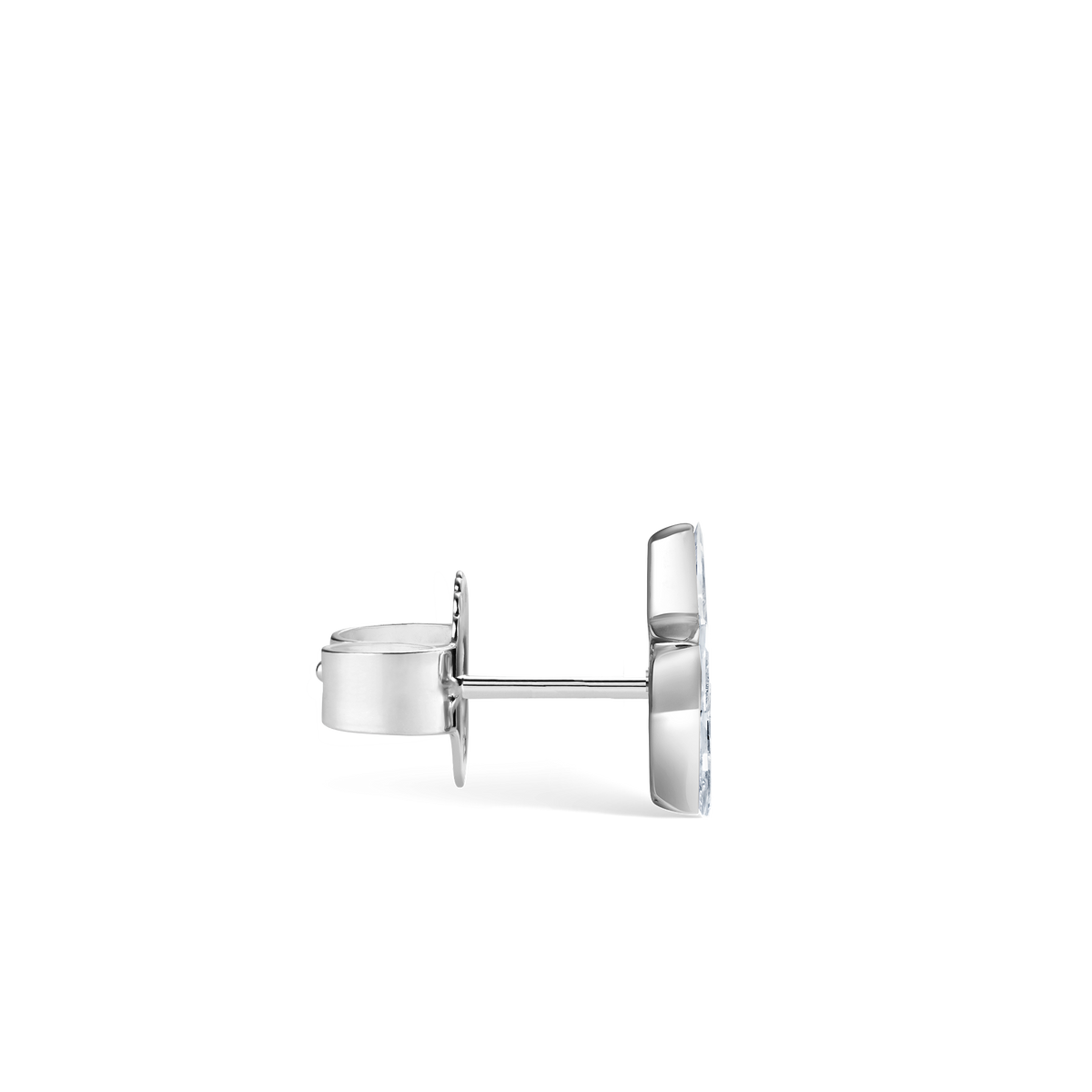Invisible Set Diamond Star Stud Earring