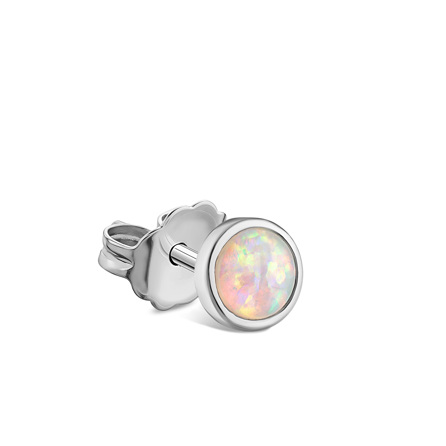 Opal Stud Earring