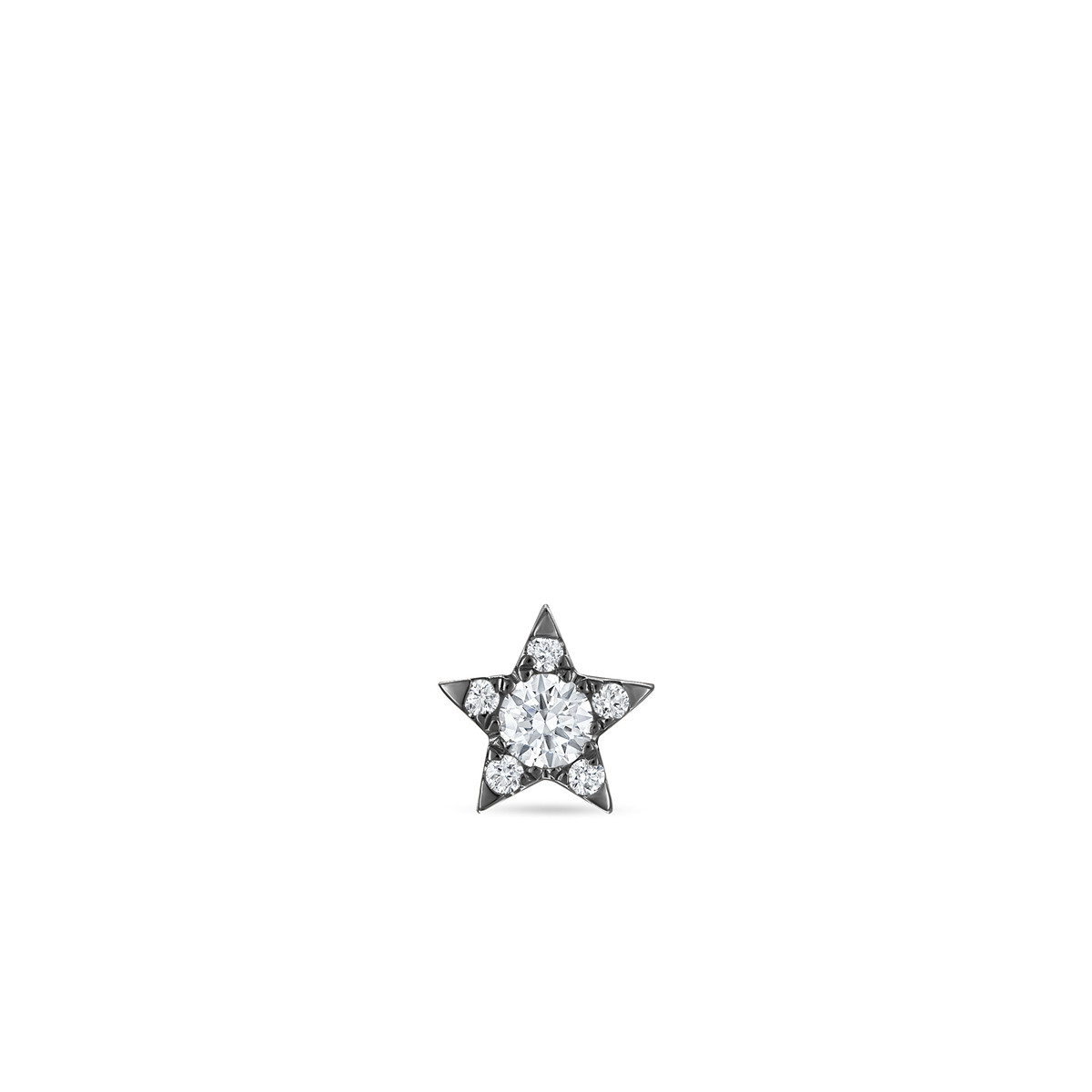 Diamond Star Stud Earring