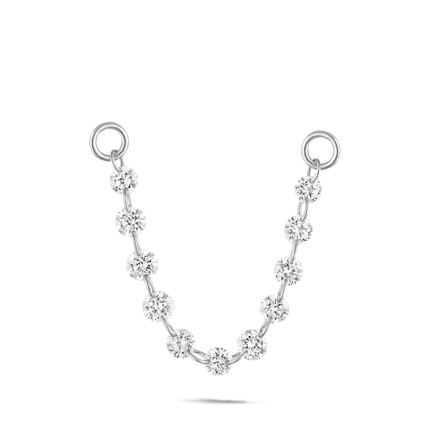 Floating Diamond Connecting Charm
