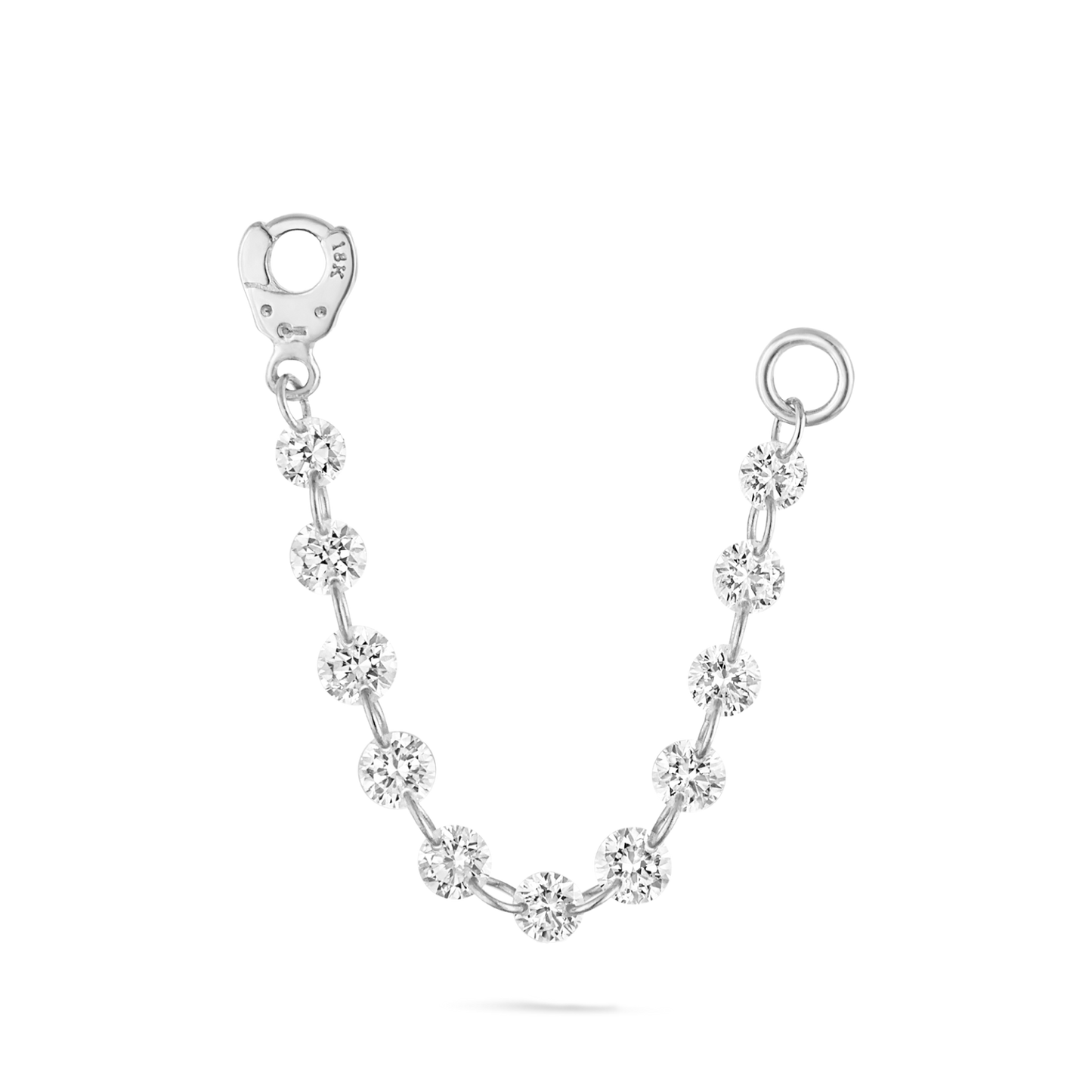 Floating Diamond Connecting Charm