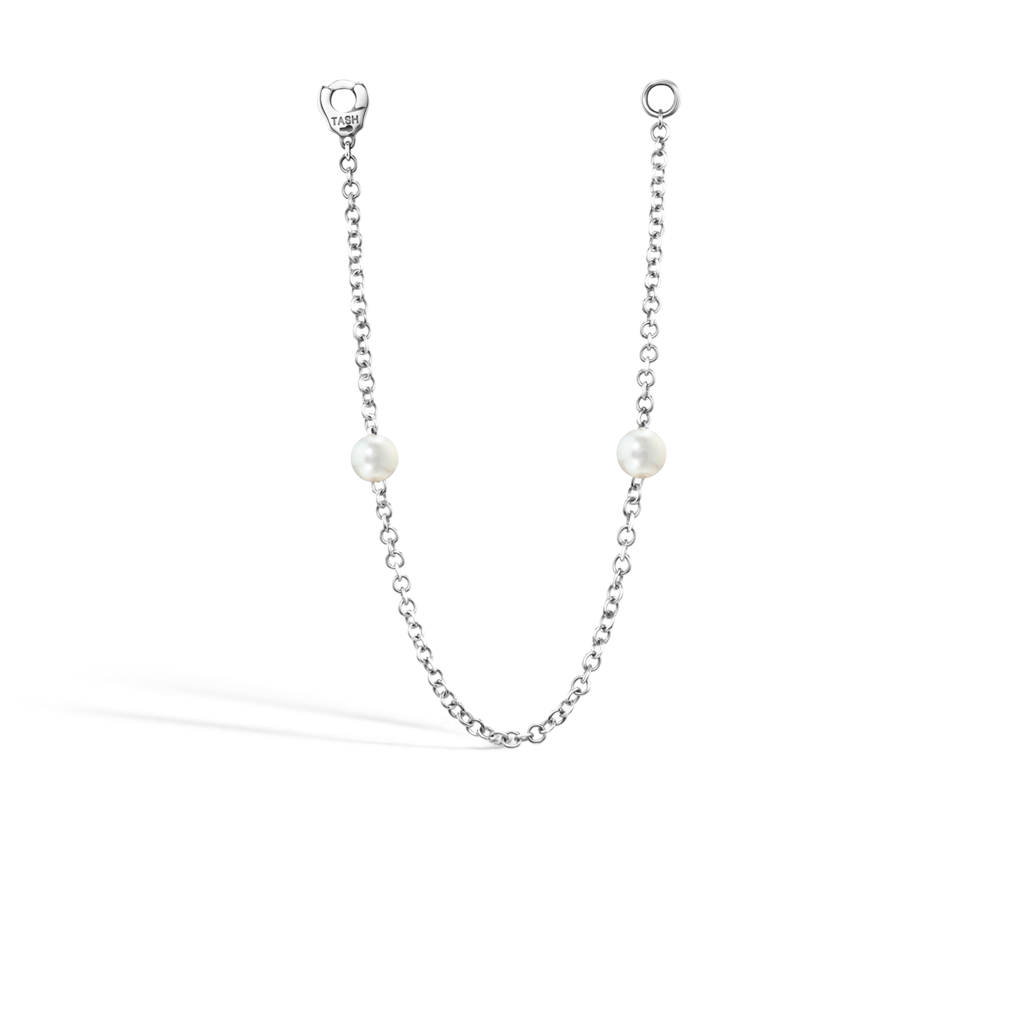 Double Pearl Chain Connecting Charm