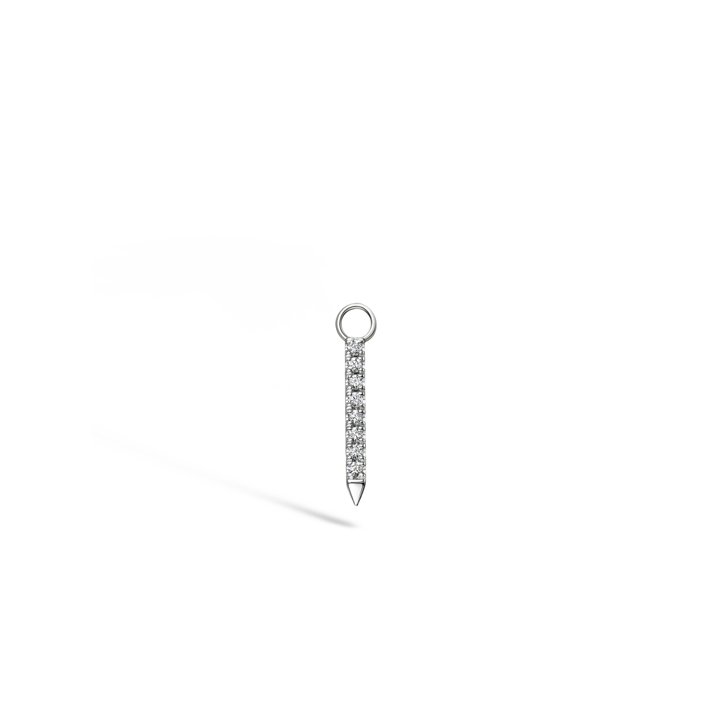 Diamond and Sapphire Eternity Bar Charm