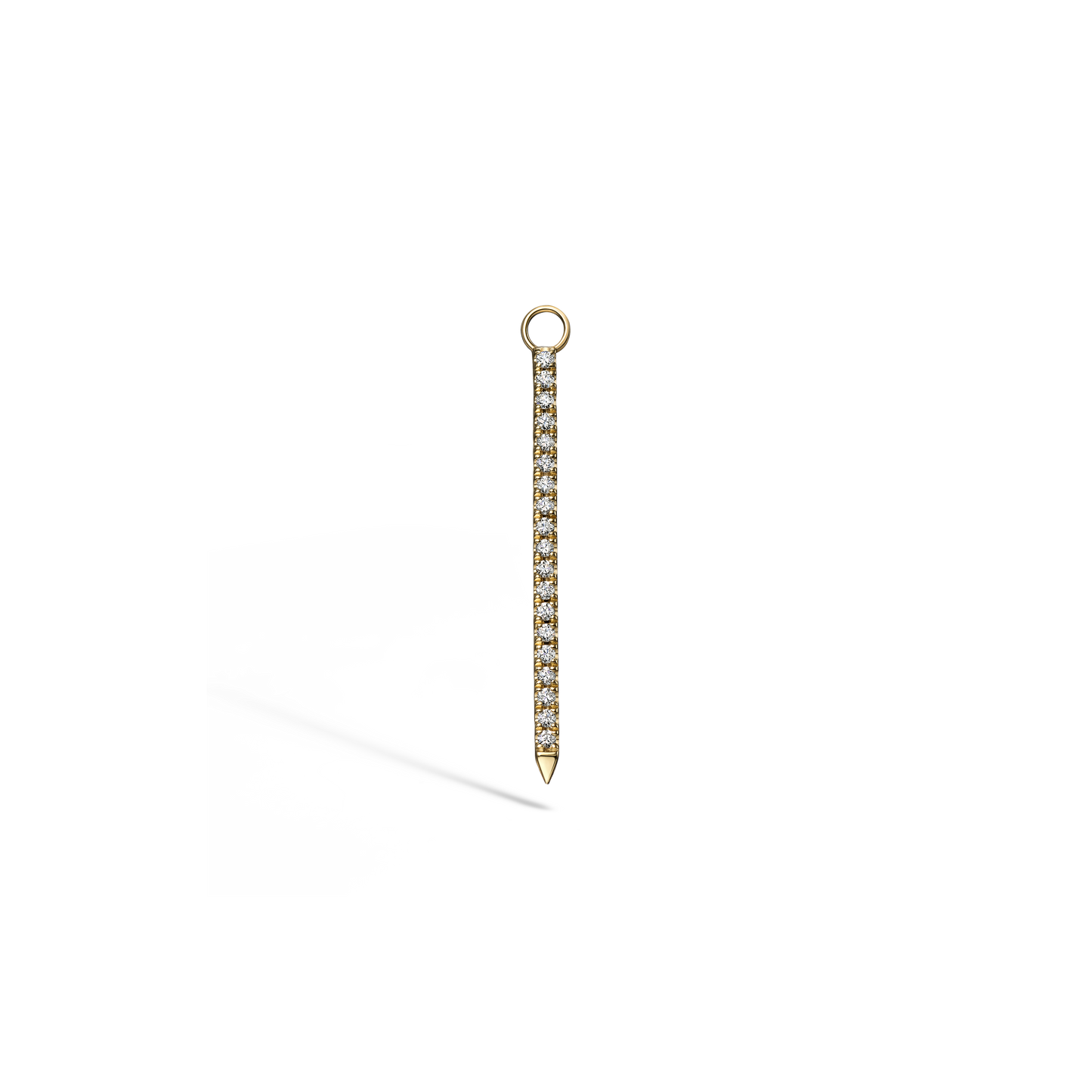Diamond and Sapphire Eternity Bar Charm
