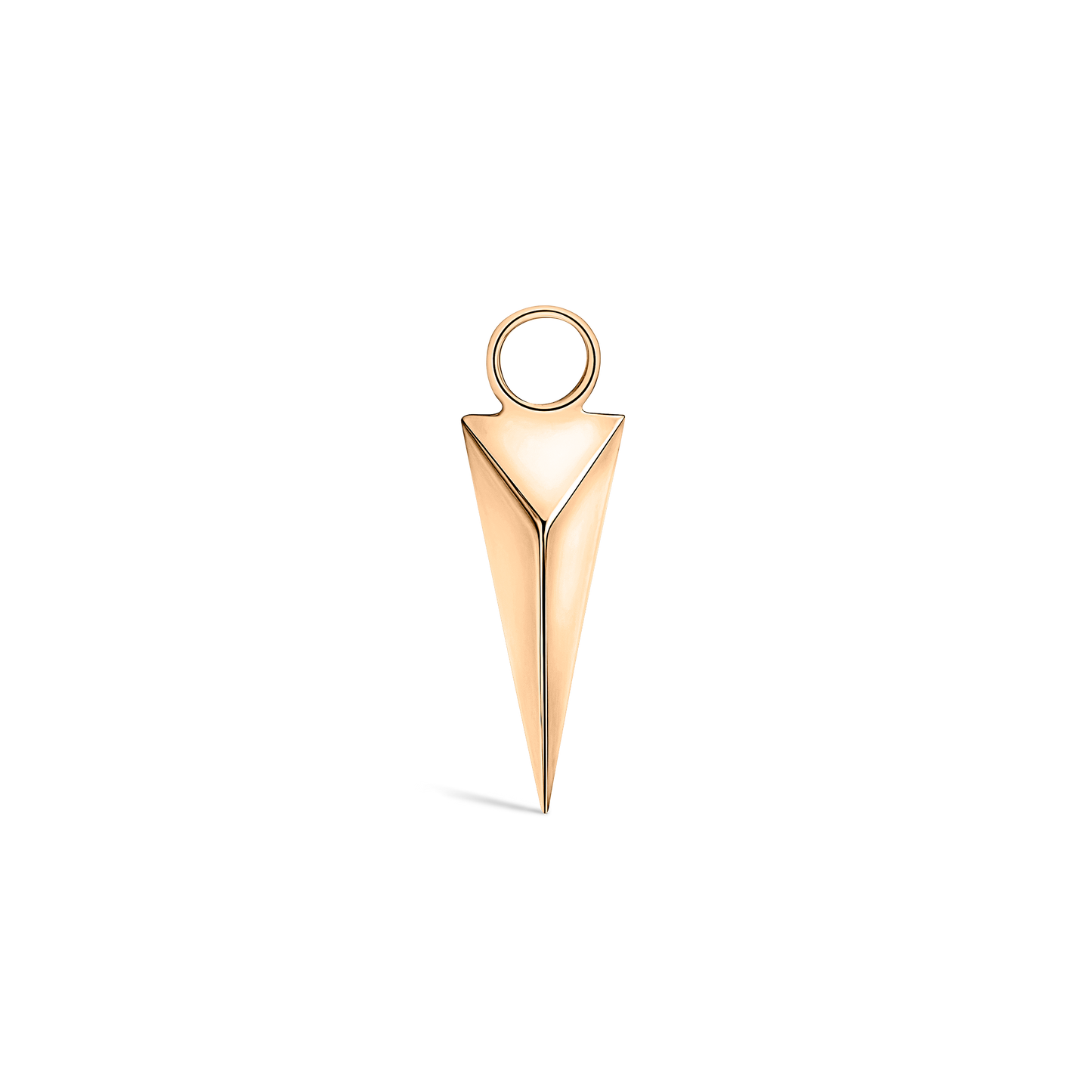 Faceted Long Spike Charm