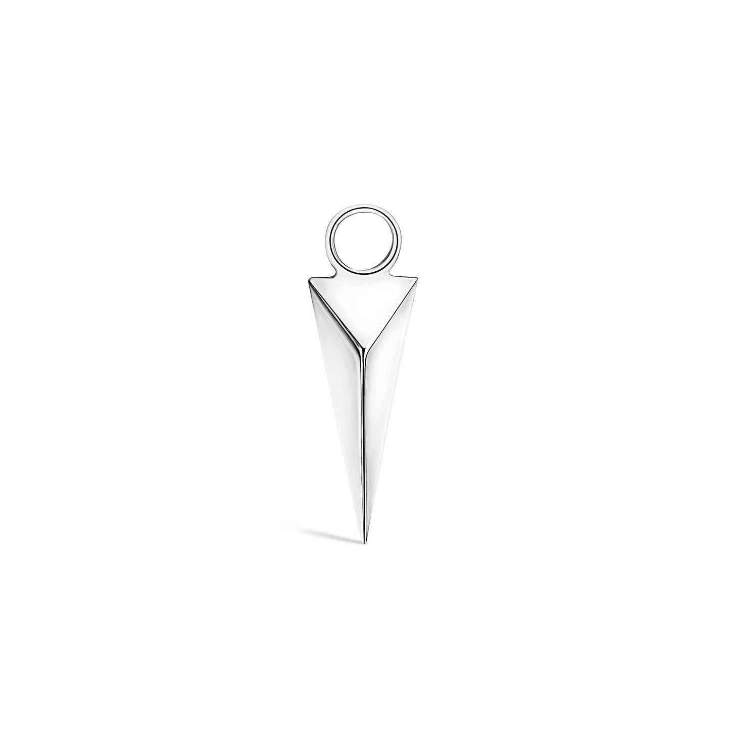 Faceted Long Spike Charm