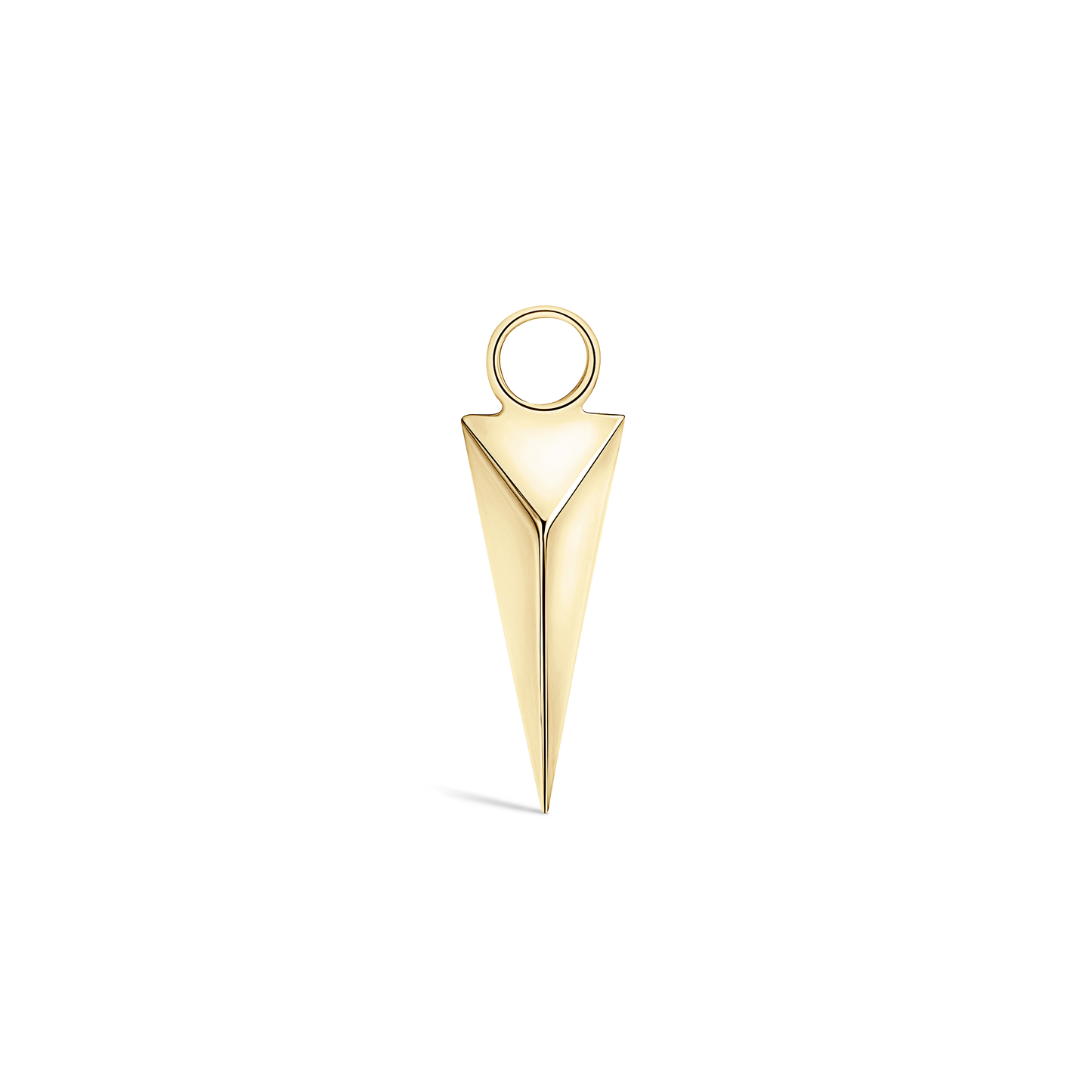 Faceted Long Spike Charm