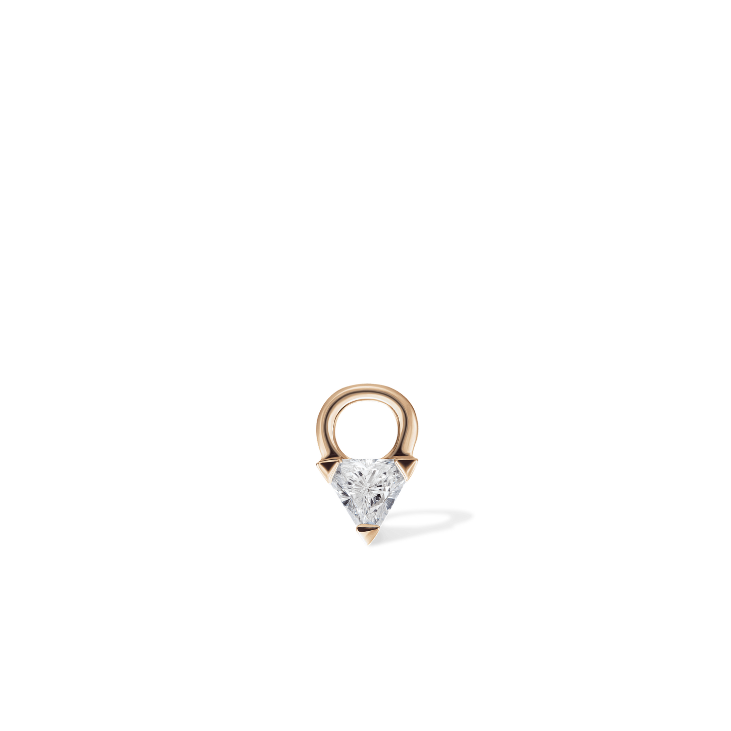 Diamond Triangle Charm