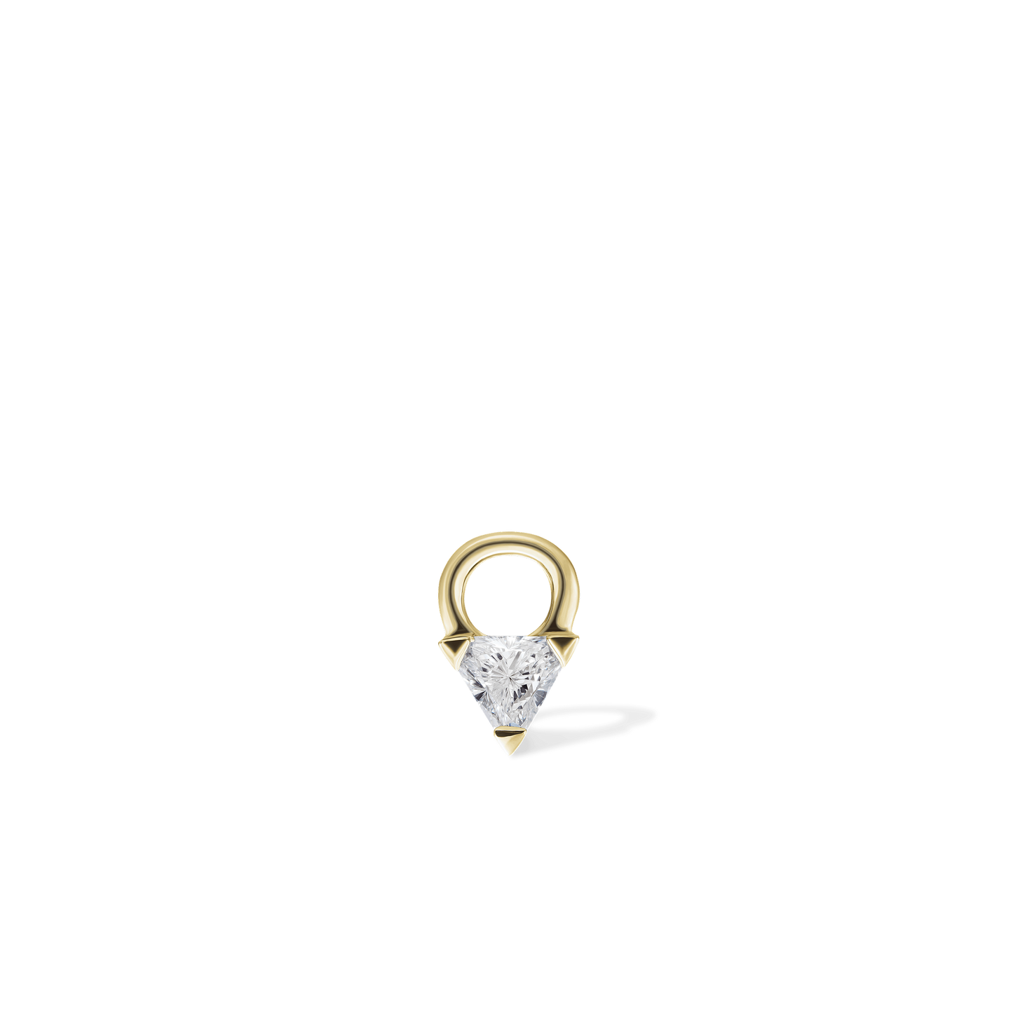 Diamond Triangle Charm