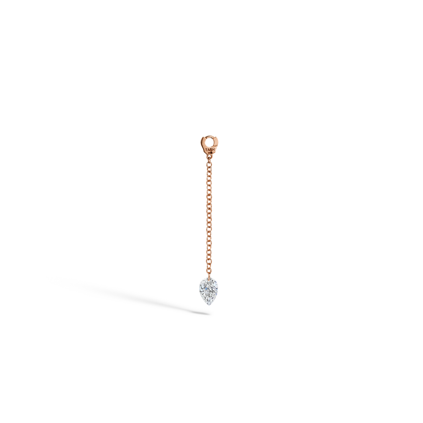 Pendulum Charm with Pear Diamond