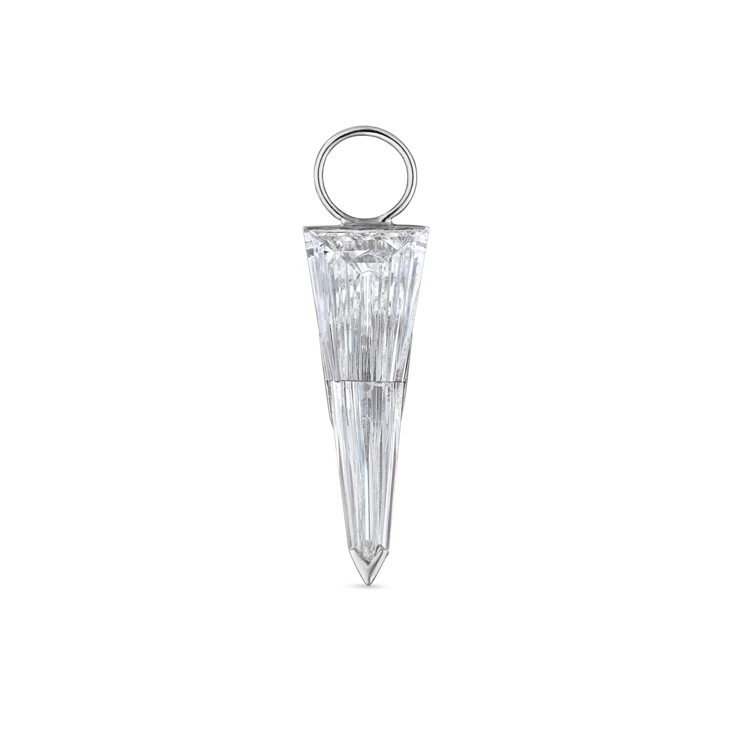 Silhouette Cluster Diamond Charm