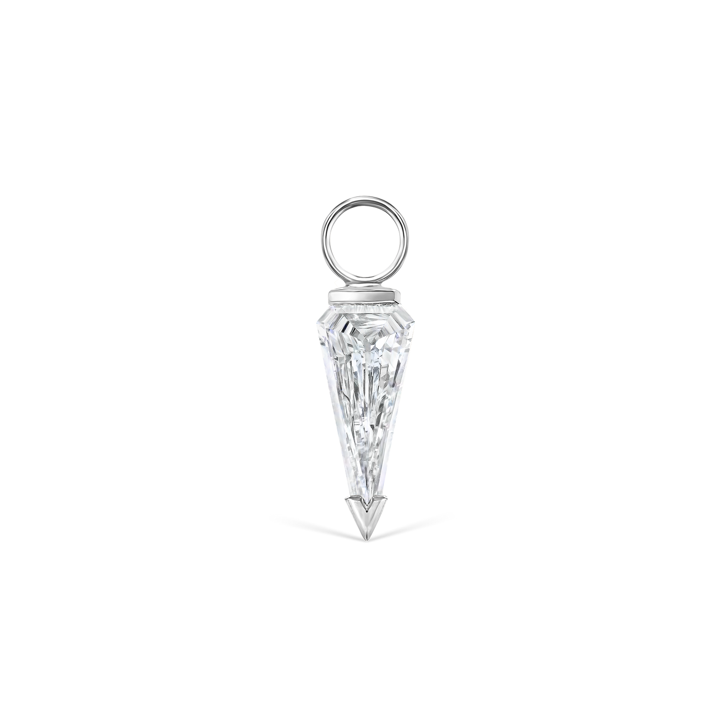 Silhouette Diamond Charm