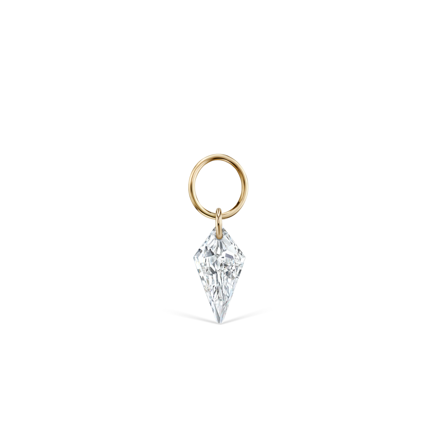 Silhouette Diamond Charm