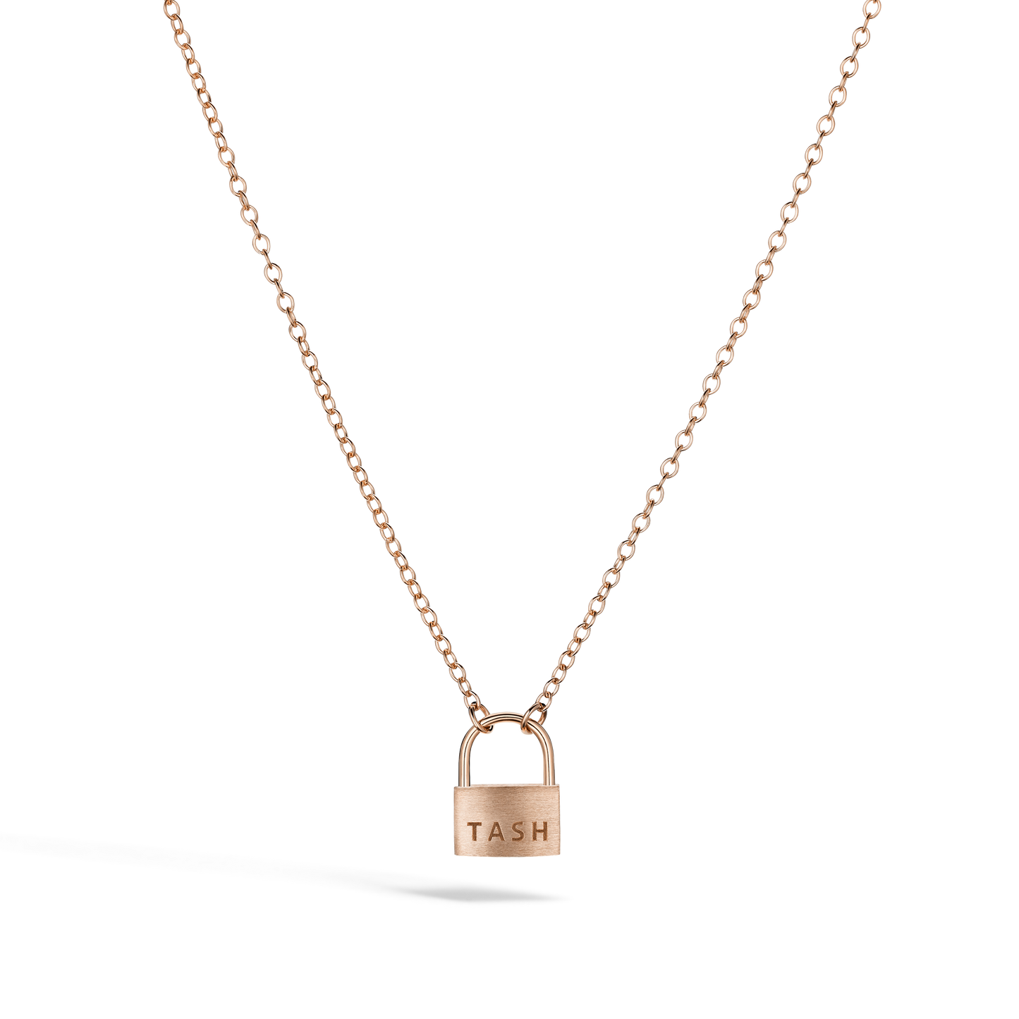 Large Padlock Necklace