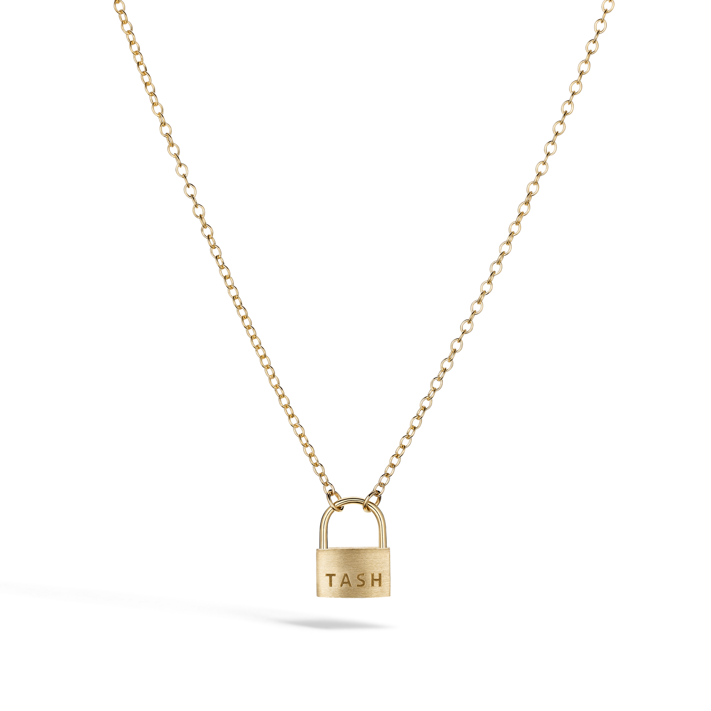 Large Padlock Necklace