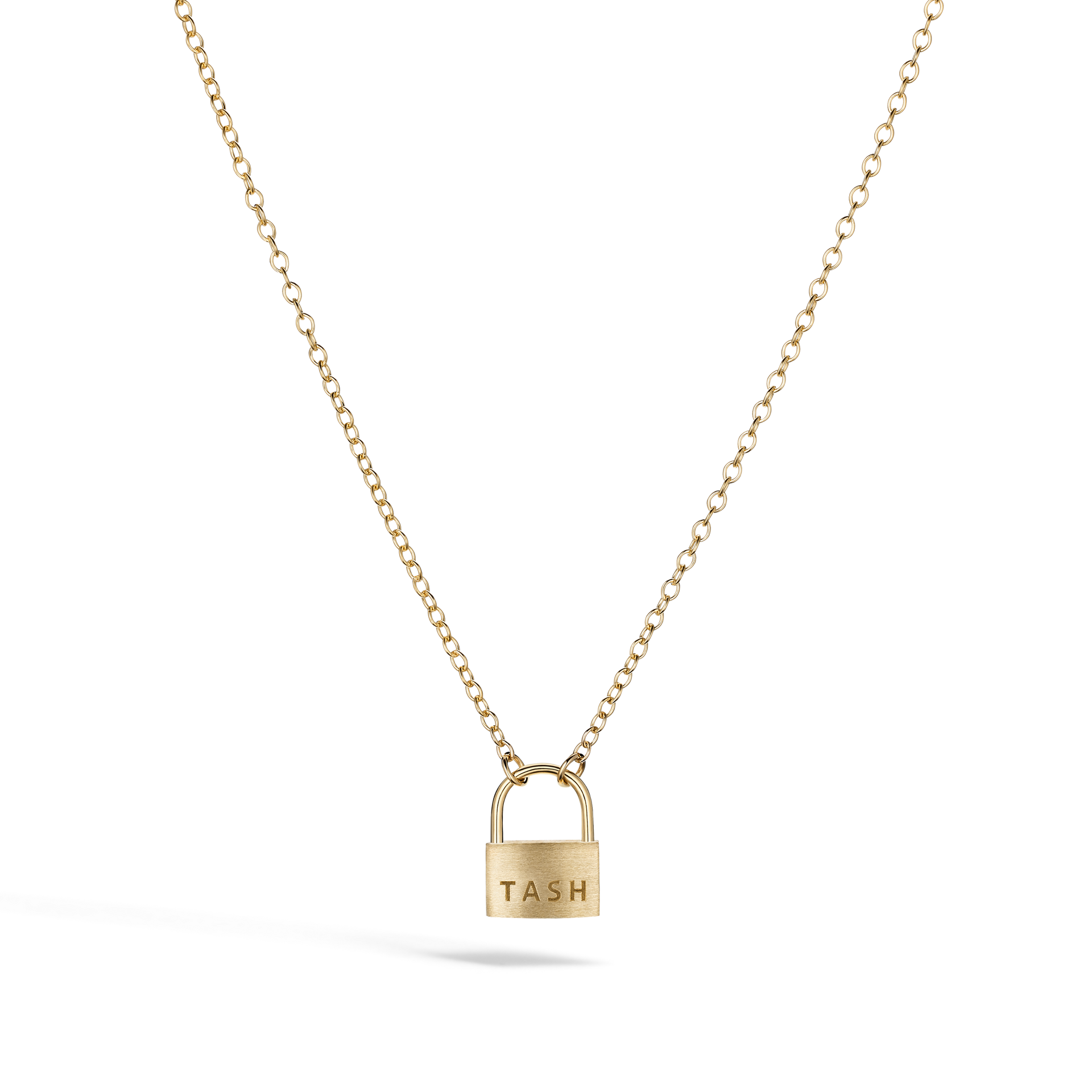 Large Padlock Necklace – MARIA TASH