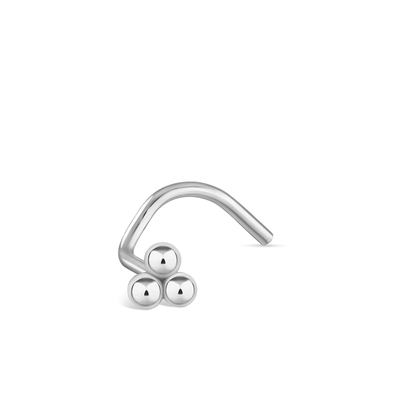 Three Ball Trinity Nostril Screw