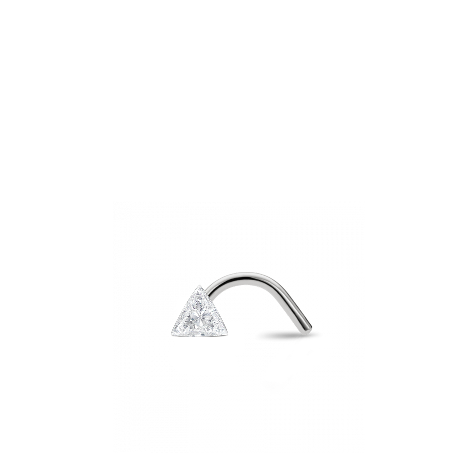 Invisible Set Triangle Diamond Nostril Screw