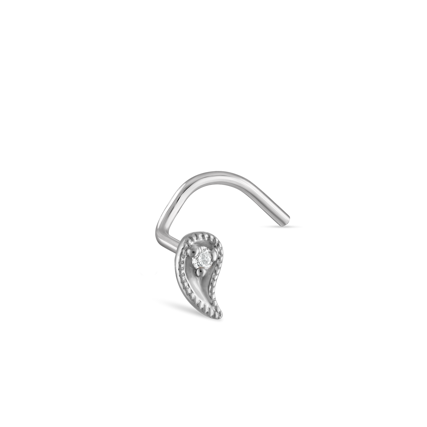 Diamond Paisley Nostril Screw