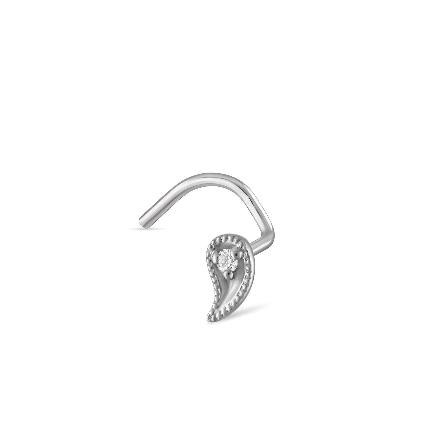 Diamond Paisley Nostril Screw