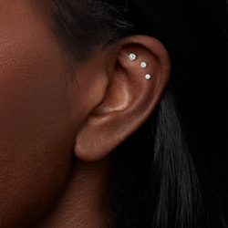 Titanium Rook Curve Barbell with Ball Ends