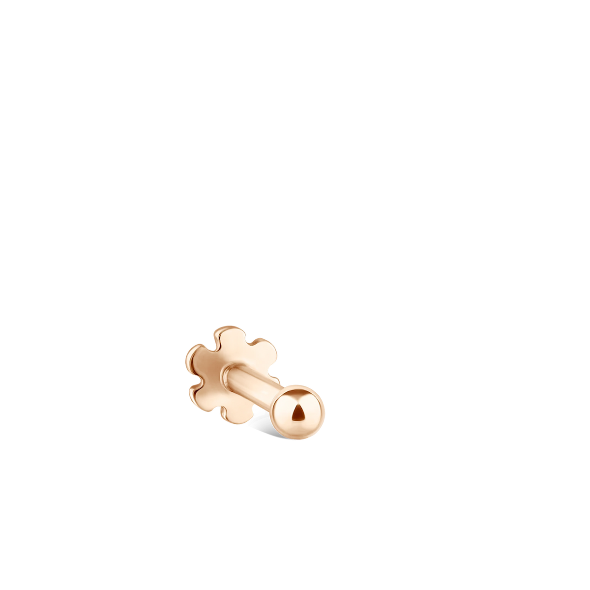 Ball Threaded Stud Earring