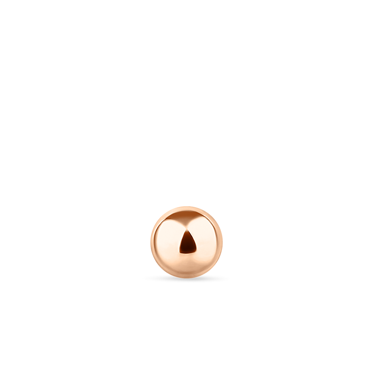 Ball Threaded Stud Earring