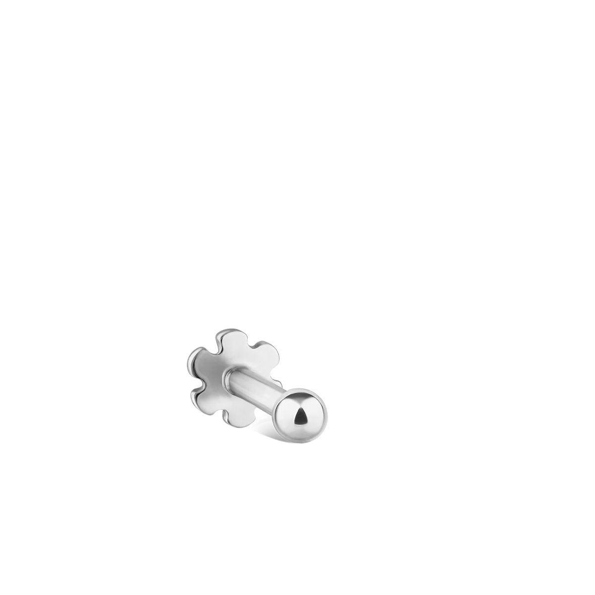 Ball Threaded Stud Earring