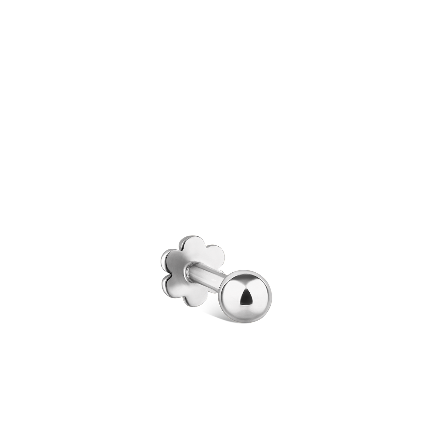Ball Threaded Stud Earring