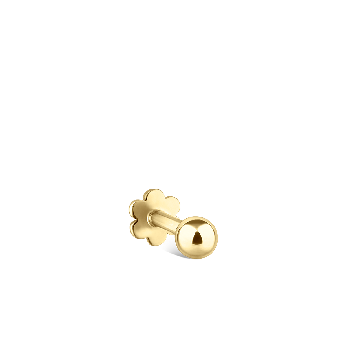 Ball Threaded Stud Earring