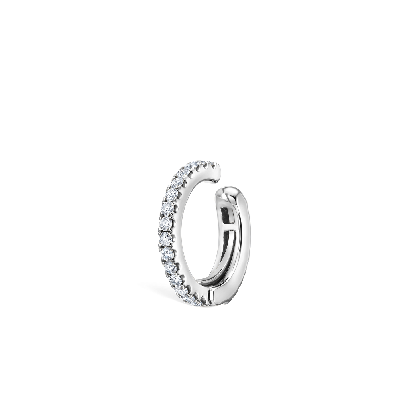 Diamond Eternity Tash Cuff Earring