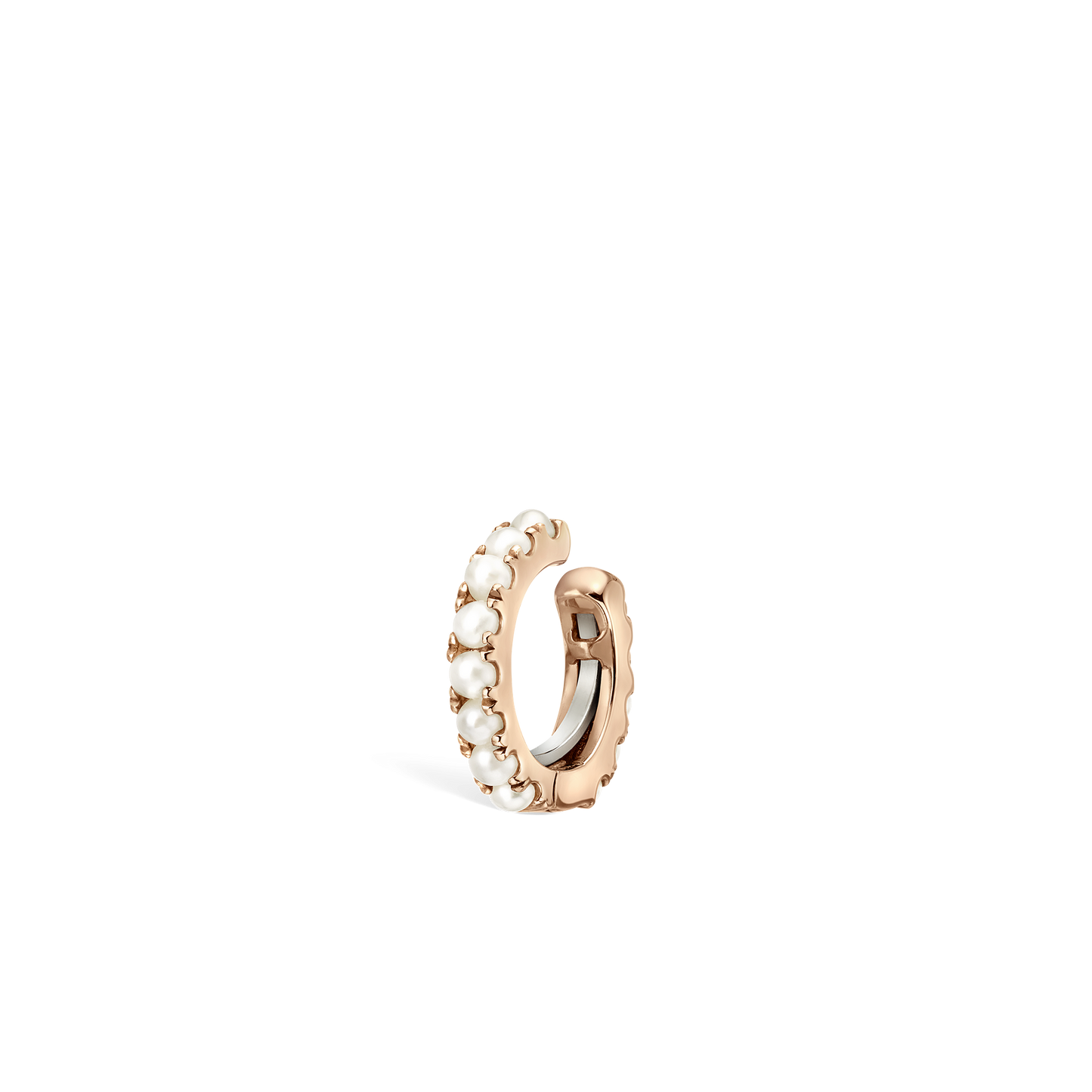 Pearl Eternity Tash Cuff Earring