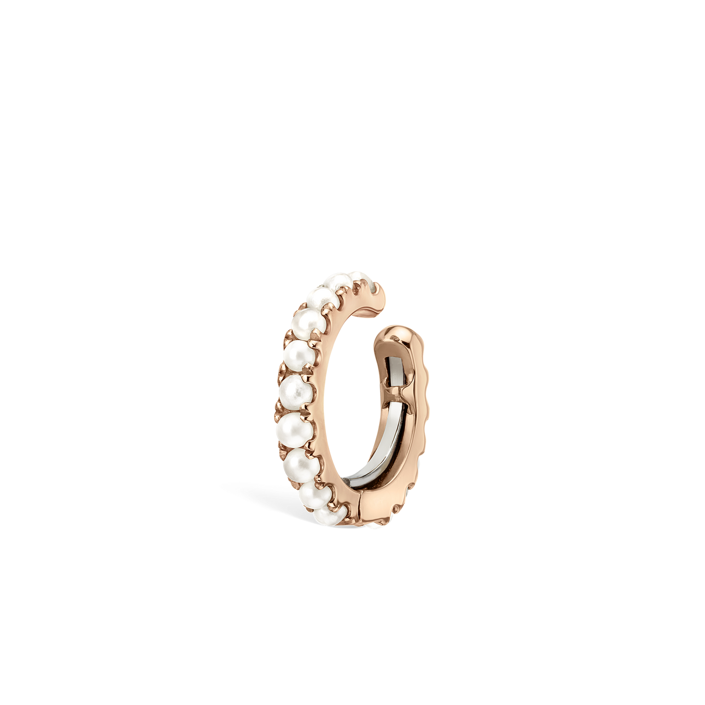 Pearl Eternity Tash Cuff Earring
