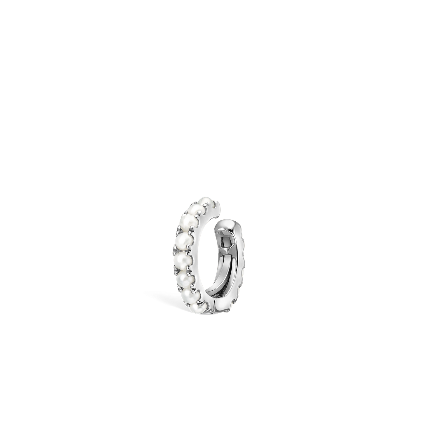 Pearl Eternity Tash Cuff Earring