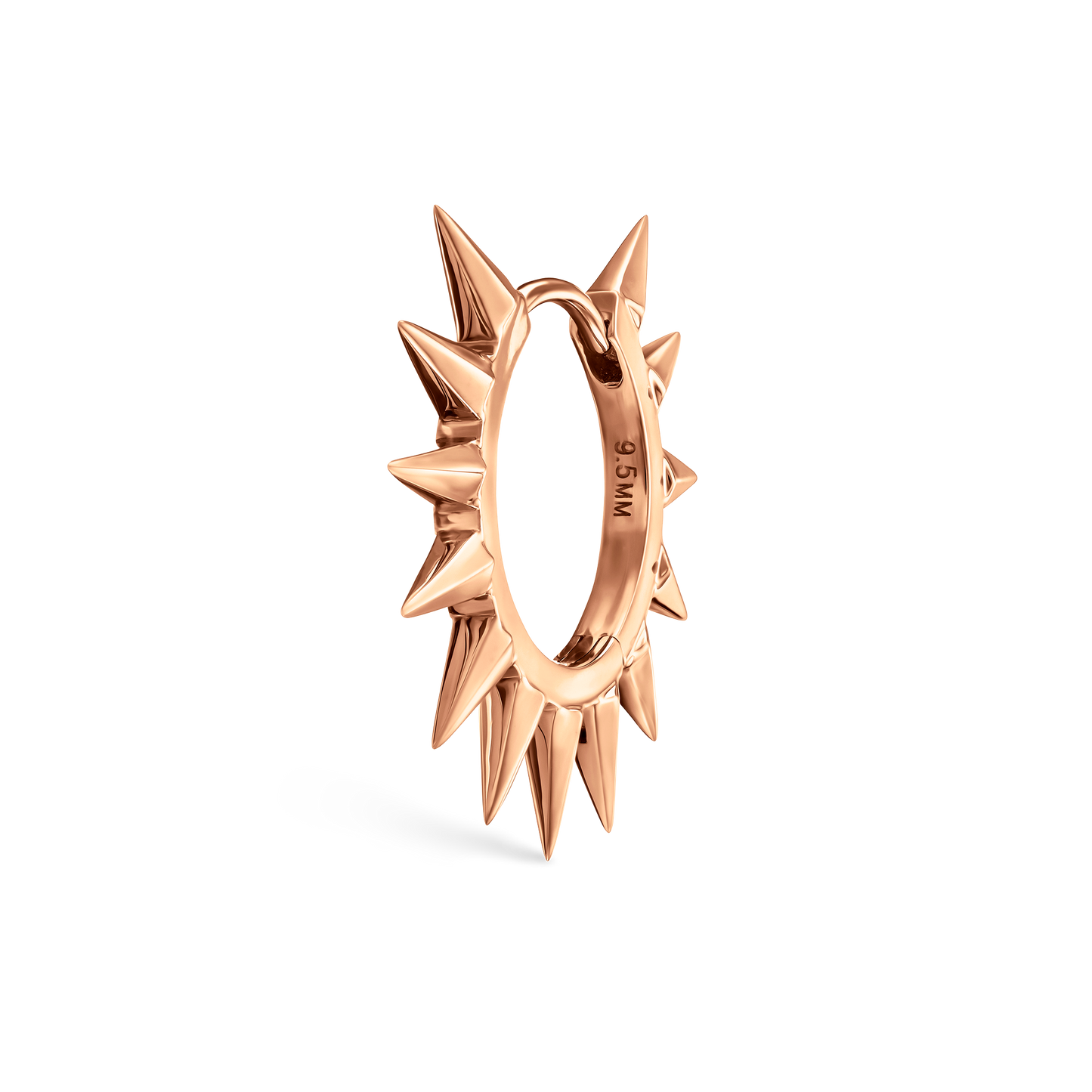 Metal Mohawk Hoop Earring