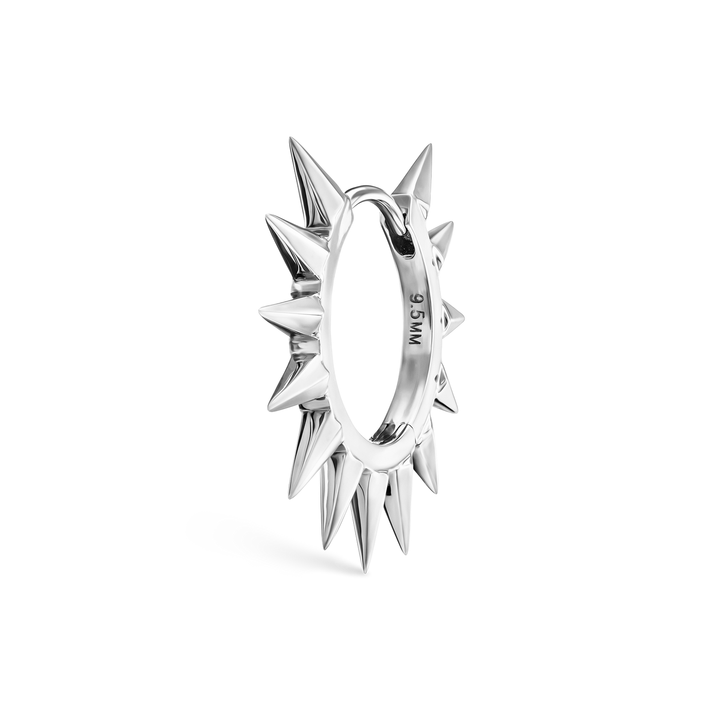 Metal Mohawk Hoop Earring