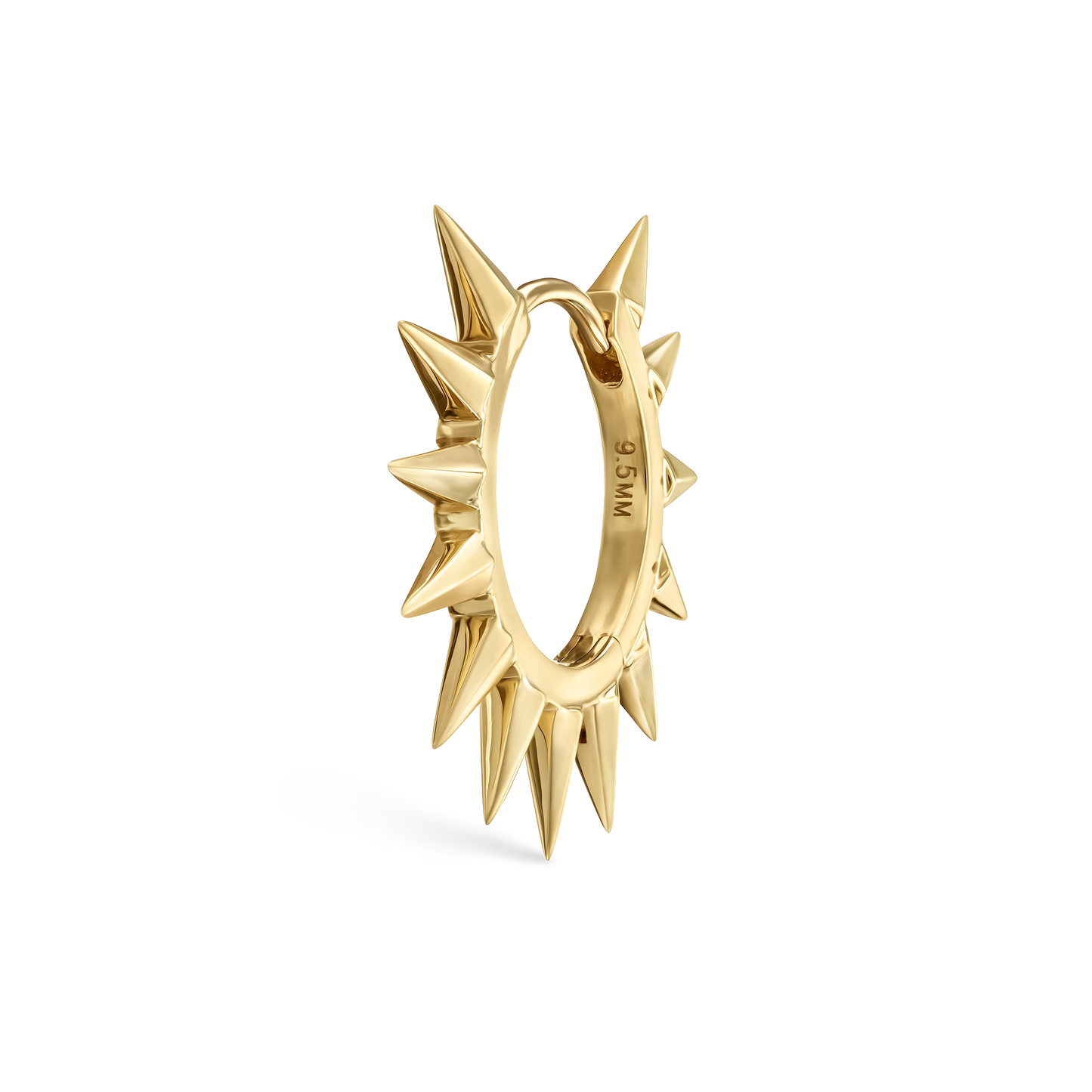 Metal Mohawk Hoop Earring